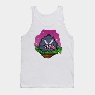 Monster Black Weed Bud. Tank Top